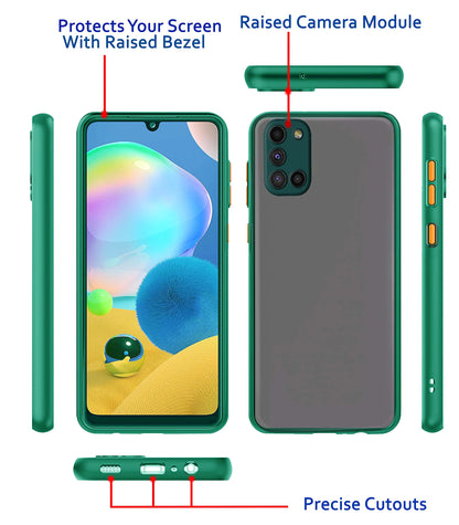 Light green back cover for Samsung A31 – Pikkme – photo 3