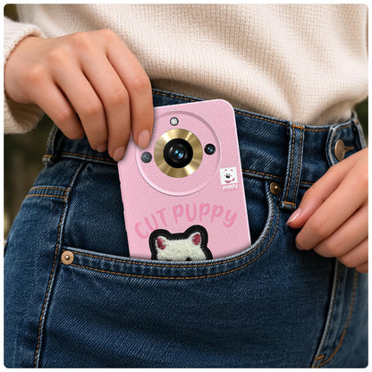 Pink Plush Patch back cover for Realme 11 Pro/11 Pro Plus 5G/Narzo 60 Pro 5G – Pikkme – photo 4