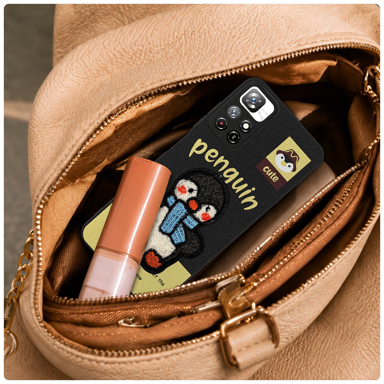 Pikkme Redmi Note 11T/Poco M4 Pro 5G black back cover – photo 5