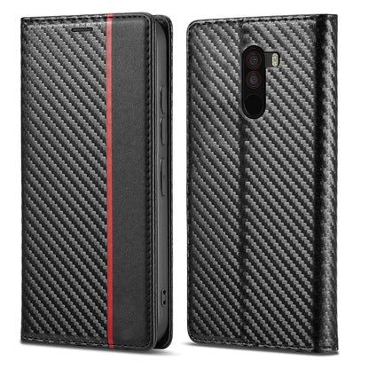 Poco F1 flip case in black by Pikkme