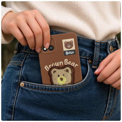 Realme C20 back cover in brown by Pikkme – photo 4