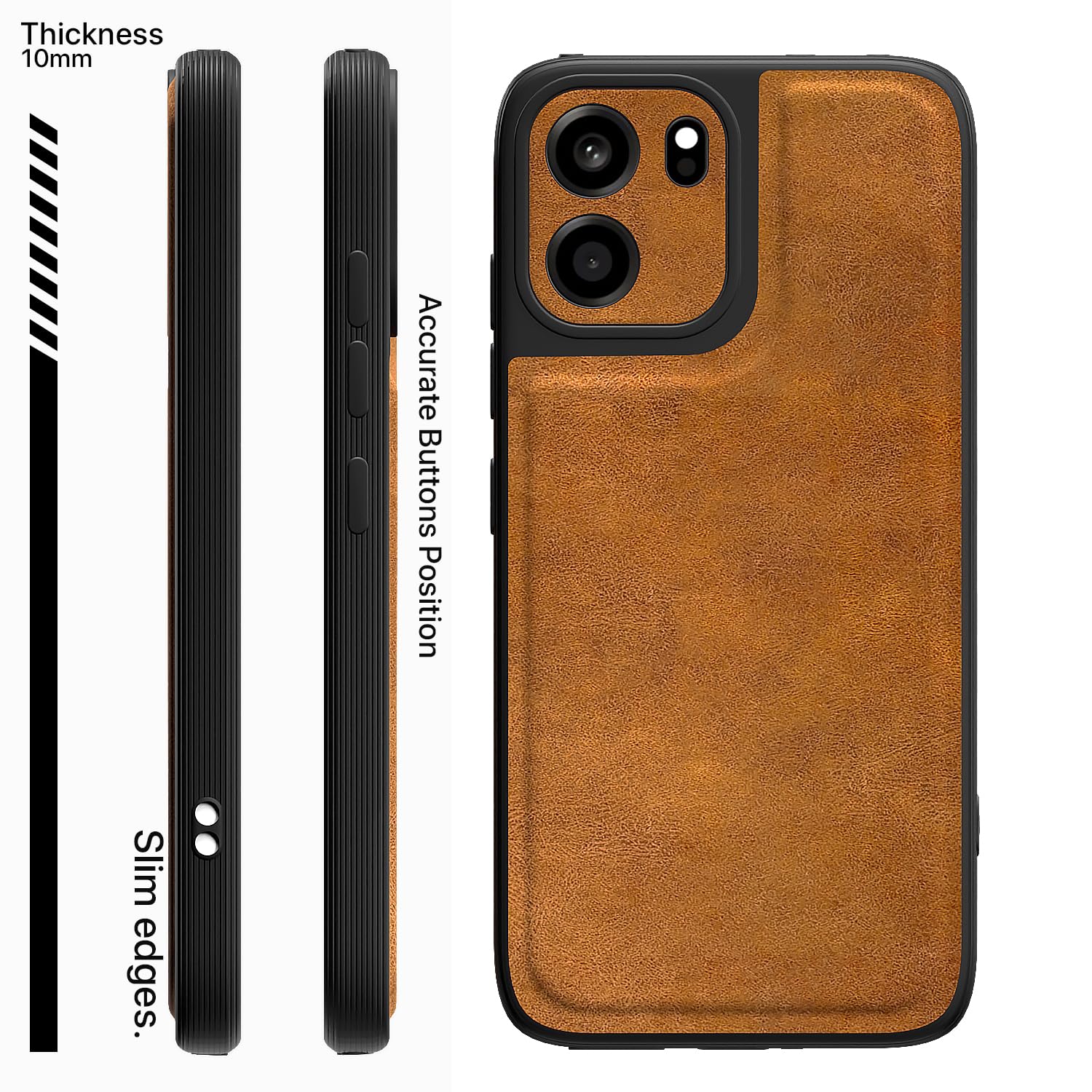 Brown phone cover for OnePlus Nord CE 6 5G – Pikkme – photo 3