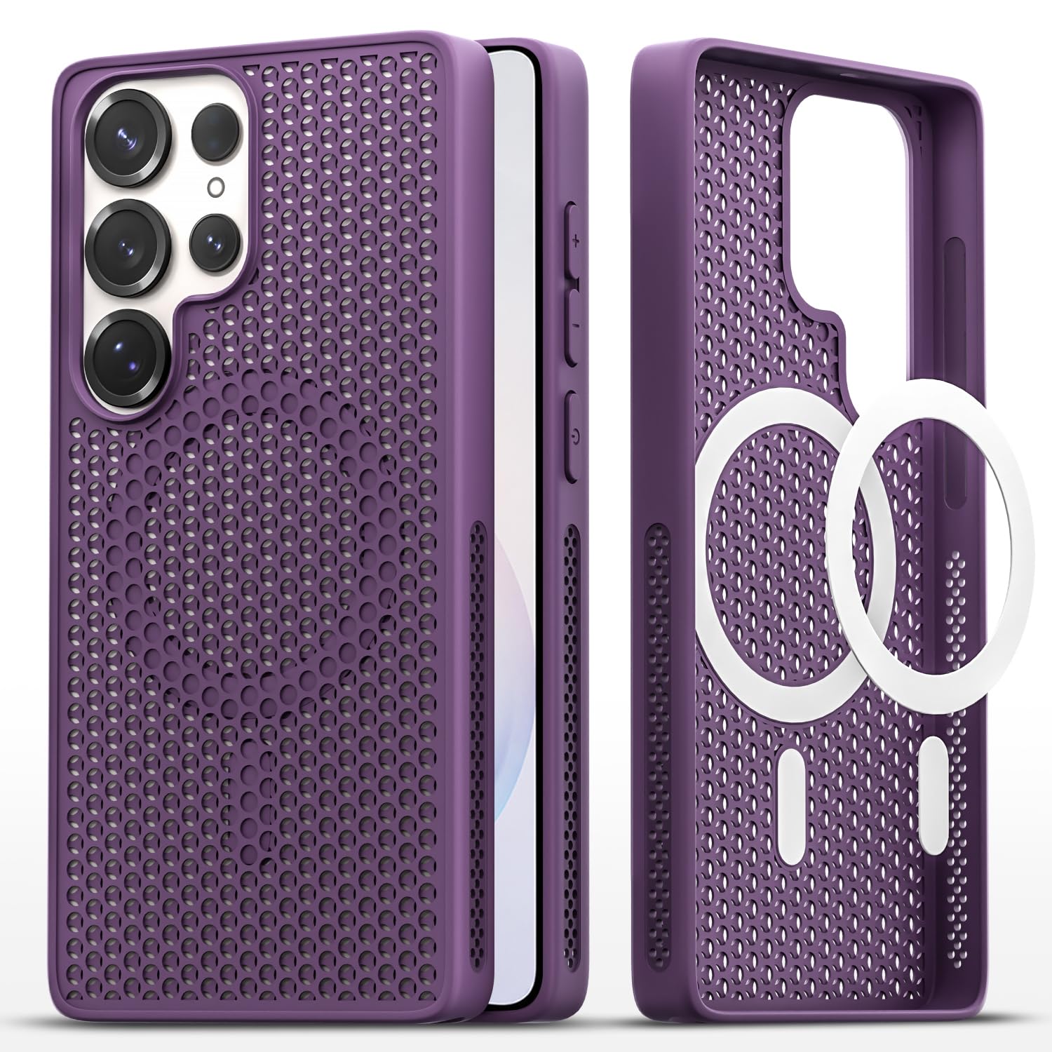 Samsung S26 Ultra 5G phone cover in purple by Pikkme