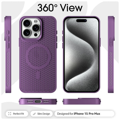 iPhone 15 Pro phone cover in purple by Pikkme – photo 3