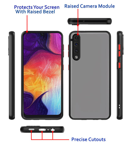 Pikkme tpu+plastic, black Matte phone cover for Samsung A50/A50s/A30s – photo 3