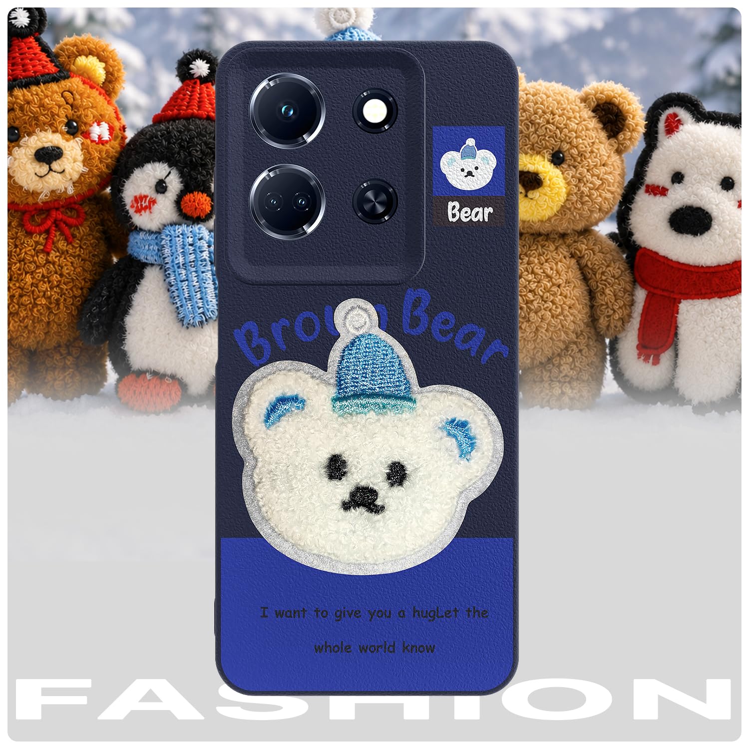 Pikkme Infinix Note 30 5G blue back cover – photo 7