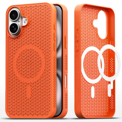iPhone 16 phone cover in orange by Pikkme