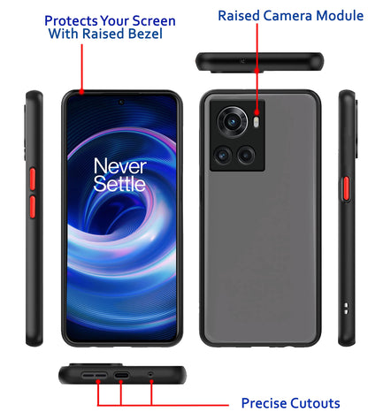 Pikkme OnePlus 10R Hybrid black mobile cover – photo 3