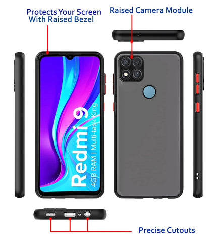 Black phone cover for Redmi 10A/9, Poco C31 – Pikkme – photo 3