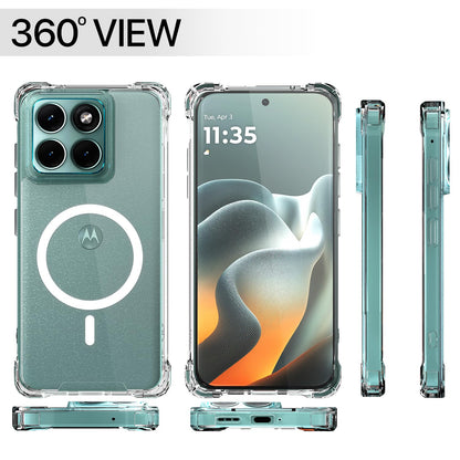 Moto Edge 70 Fusion 5G phone cover in transparent mag-safe by Pikkme – photo 7