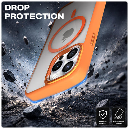 Pikkme orange mag-safe MagSafe mobile back cover for iPhone 14 Pro Max – photo 6