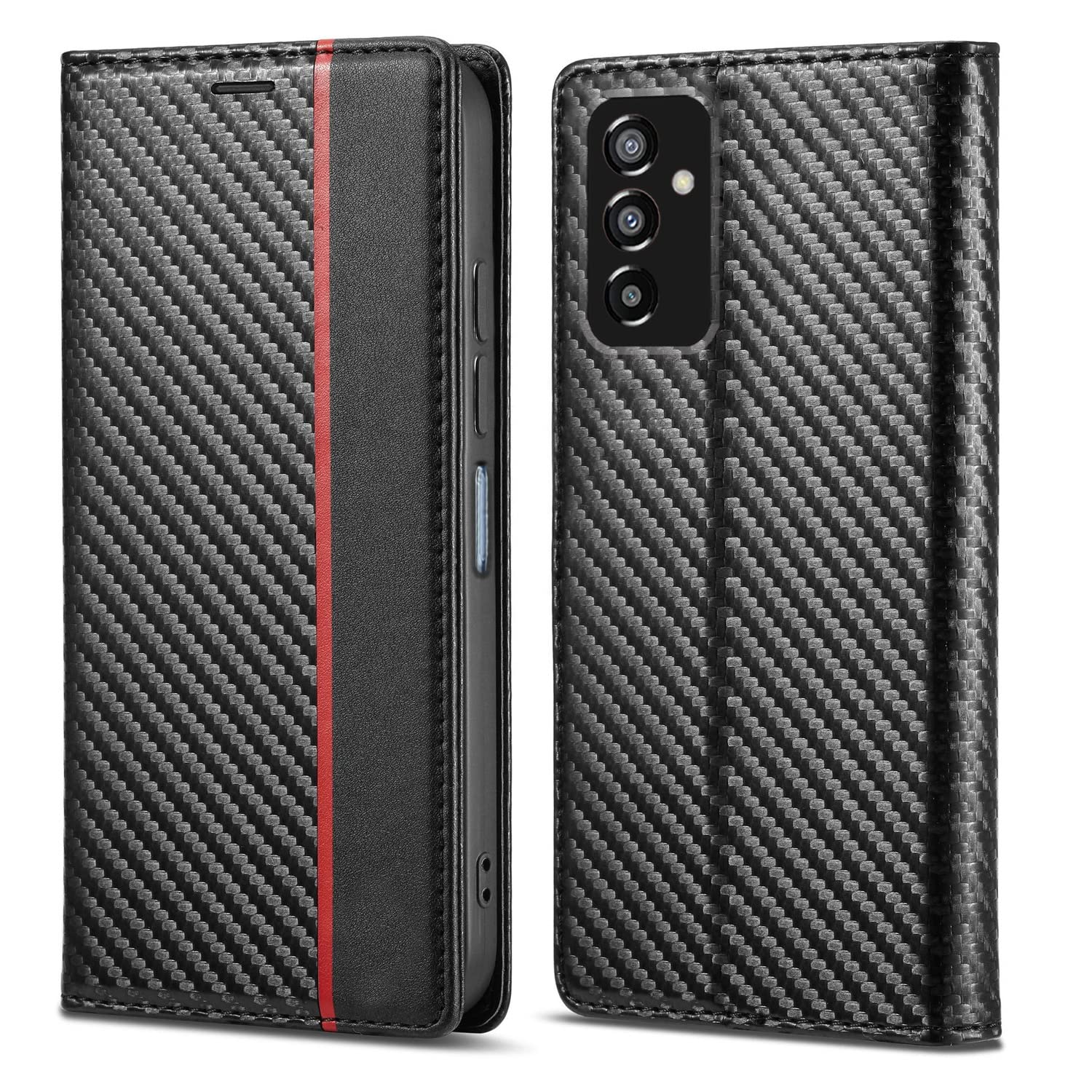Pikkme black Wallet flip case for Samsung F23 5G