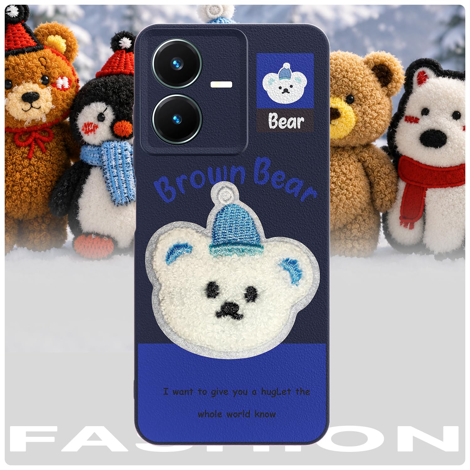 Blue phone cover for Vivo Y22 – Pikkme – photo 7