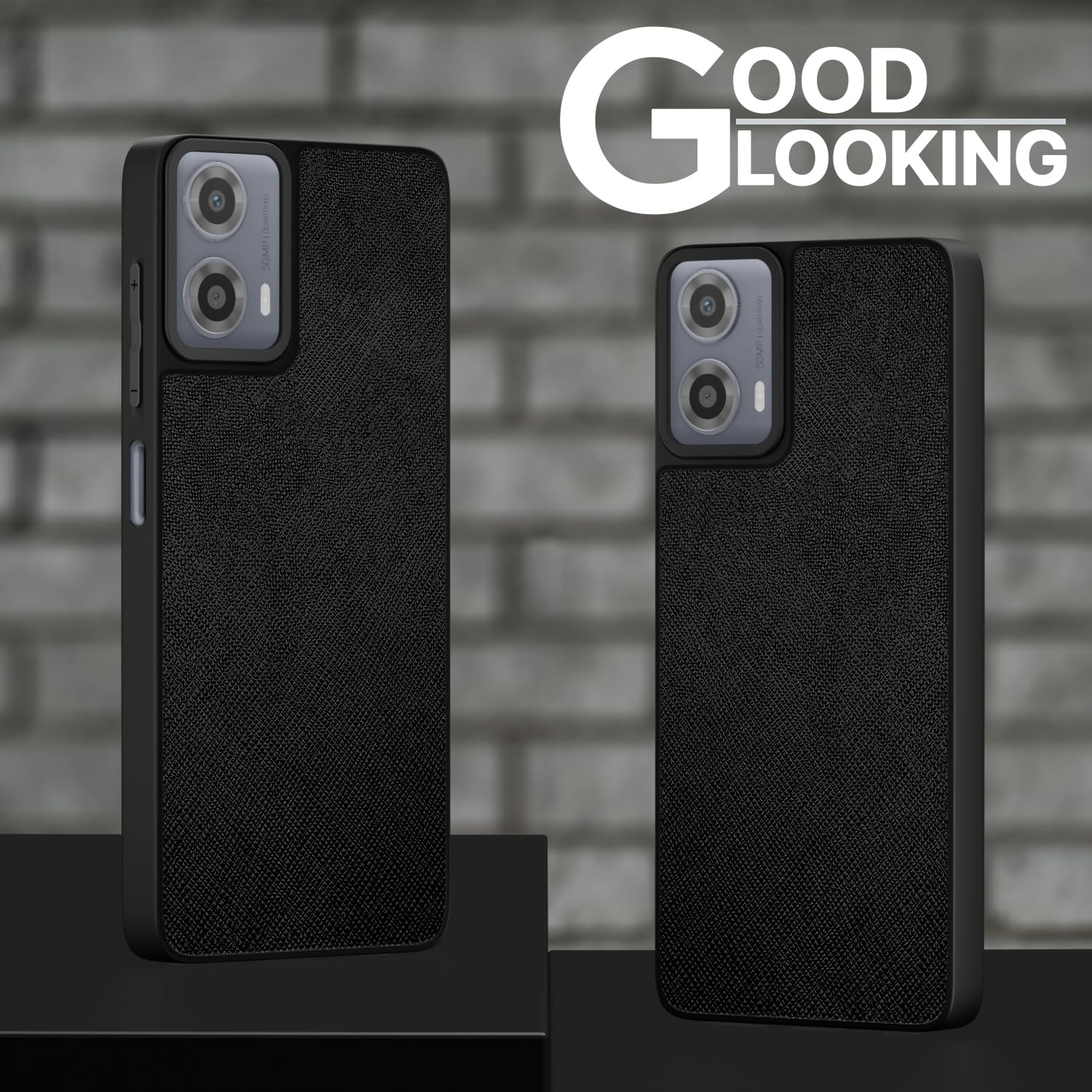 Moto G34/G45 5G mobile cover in black by Pikkme – photo 5