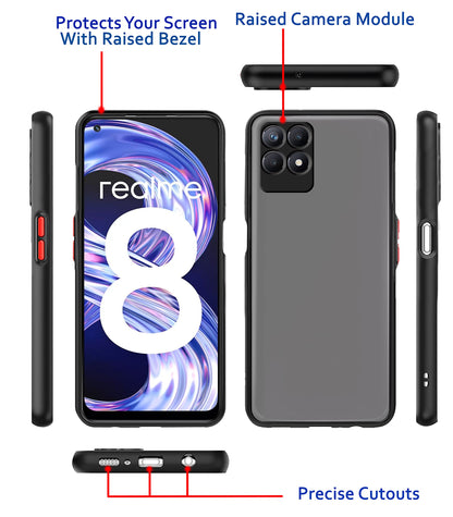 Pikkme Realme 8i black back cover – photo 3