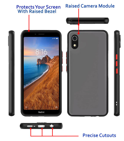 Pikkme Redmi 7A Hybrid black mobile back cover – photo 3