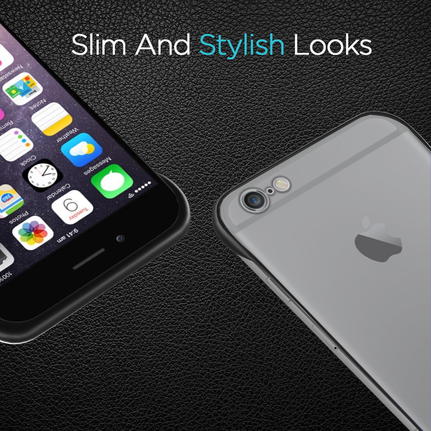 iPhone 6/6s mobile back cover in black by Pikkme – photo 7