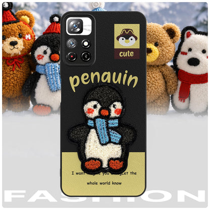 Pikkme Redmi Note 11T/Poco M4 Pro 5G Plush Patch black mobile back cover – photo 7