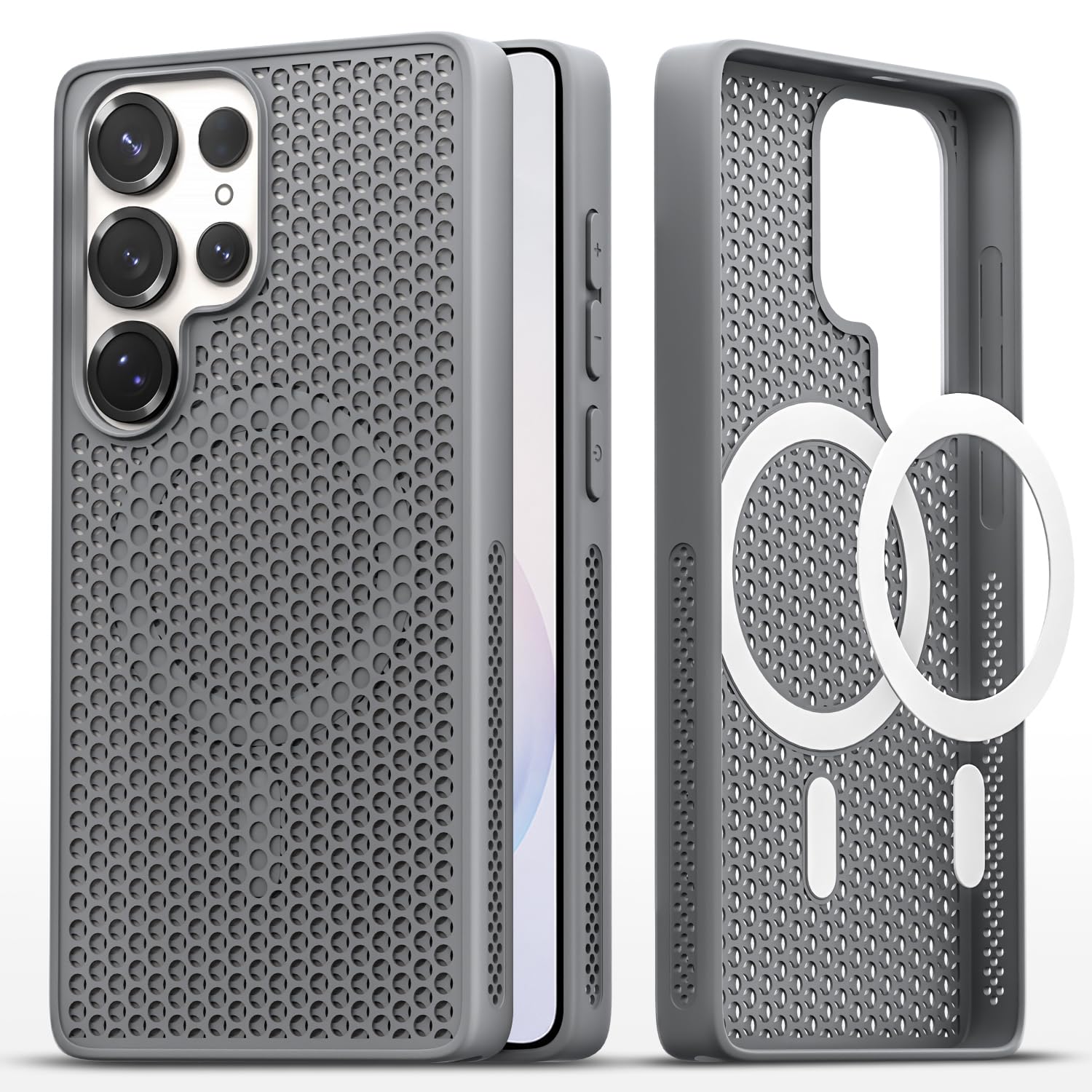 Pikkme Samsung S26 Ultra 5G grey mobile back cover