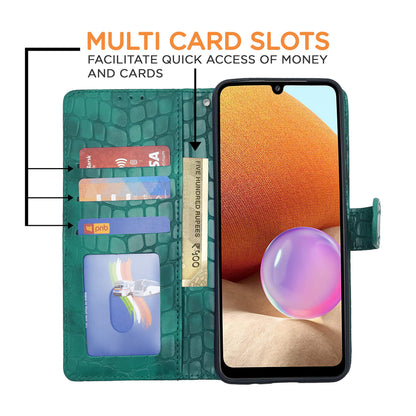 Pikkme green mobile flip cover for Samsung M02 – photo 2