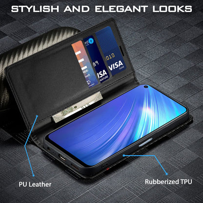 Pikkme black Wallet wallet flip cover for Realme 6 – photo 2