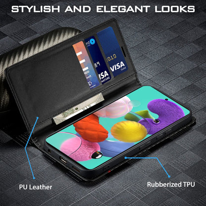 Pikkme Samsung A51 Wallet black flip case – photo 2