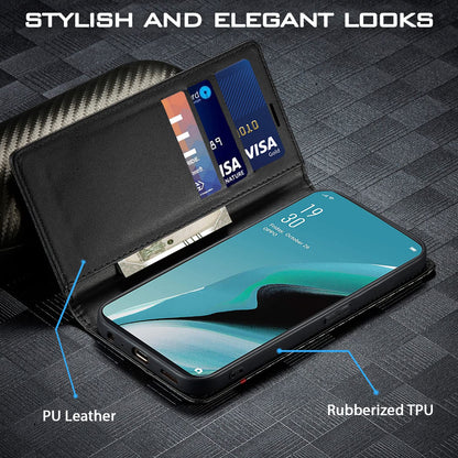 Pikkme black mobile flip cover for Reno 2F/2Z – photo 2