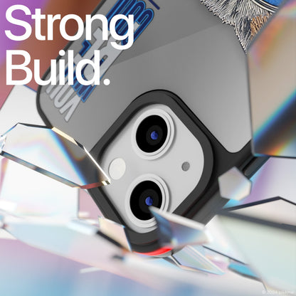 Pikkme Back Cover PC TPU + Printed Cool Funky Stylish Grey Wolf Swag Raised Edges Camera Protection |Bumper Case for iPhone 14