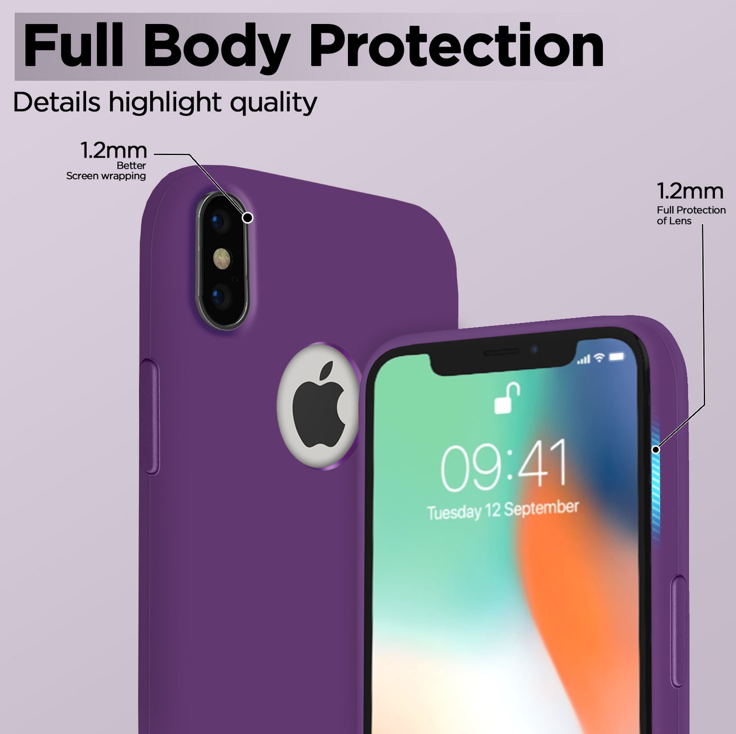 iPhone XS Max silicon cover