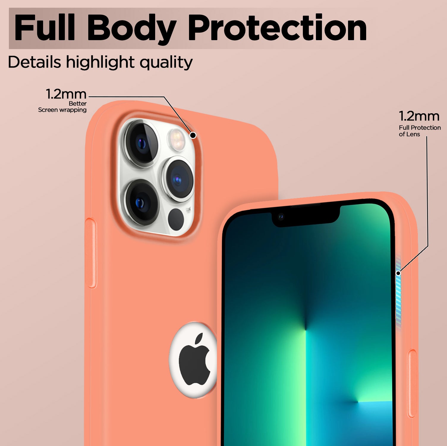 iPhone 13pro silicon cover