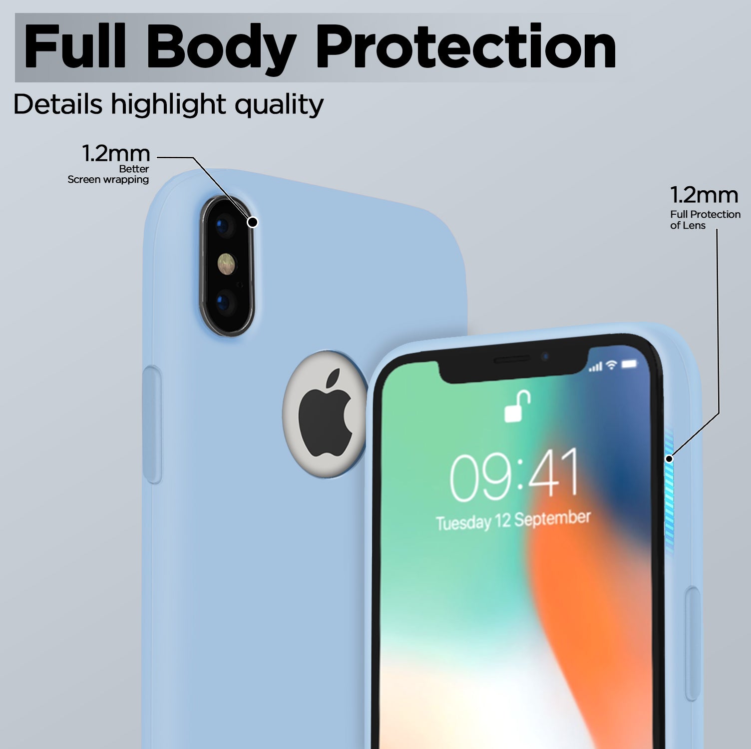 iPhone XS Max silicon cover