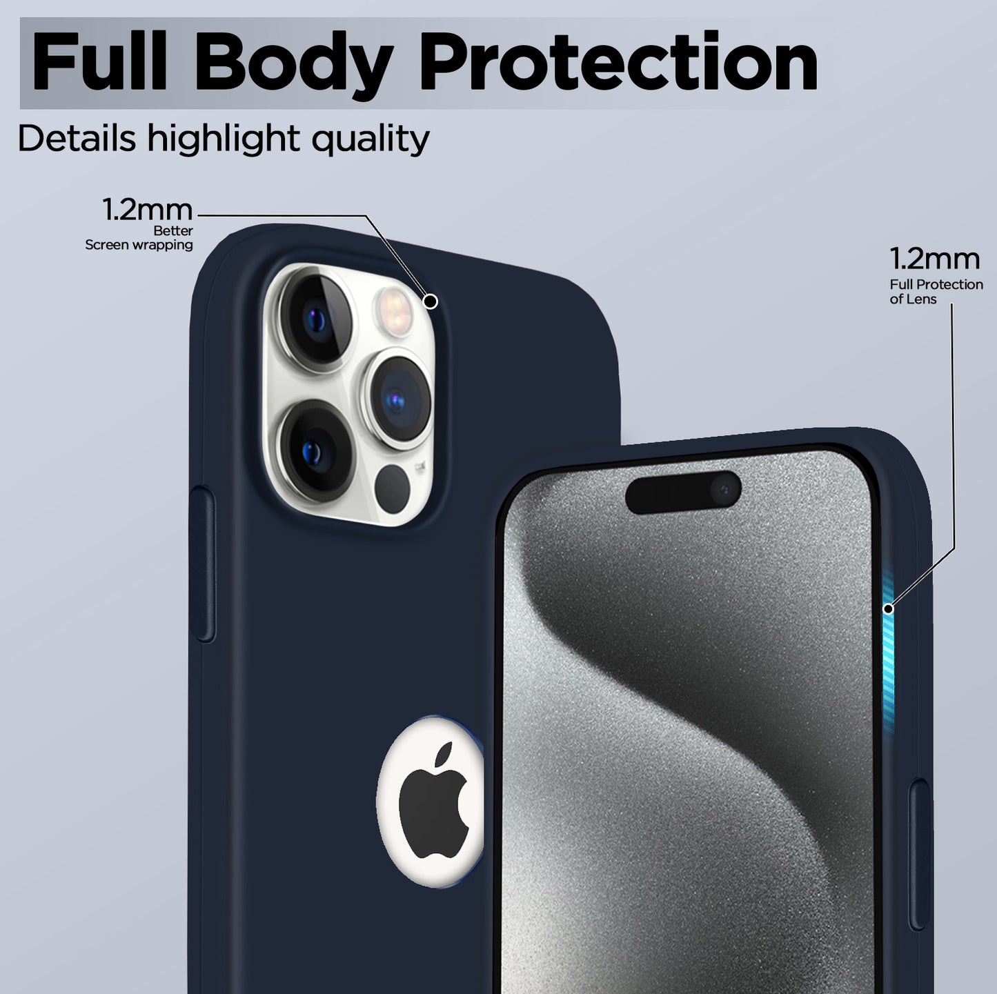 iPhone 15 Pro Silicone Back Cover