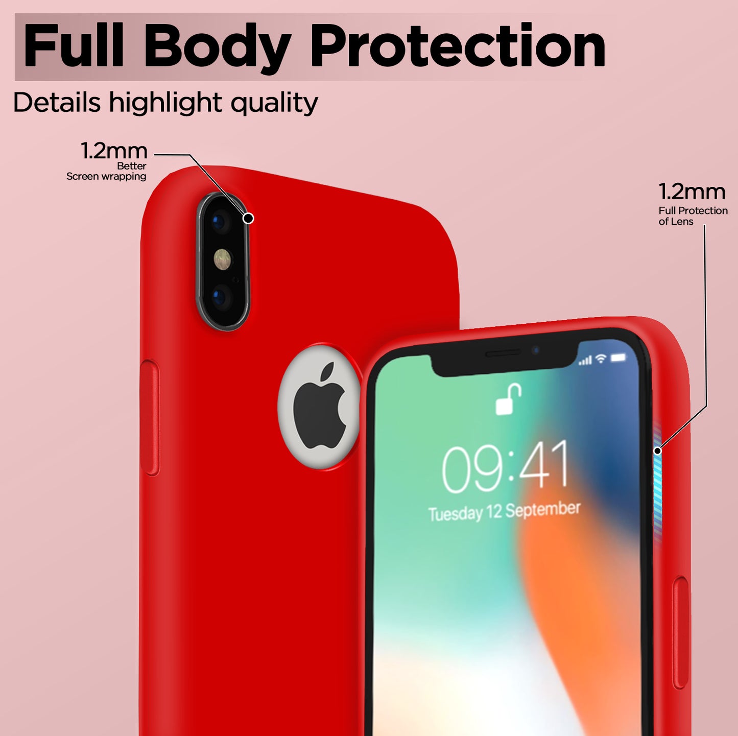 iPhone XS Max silicon cover