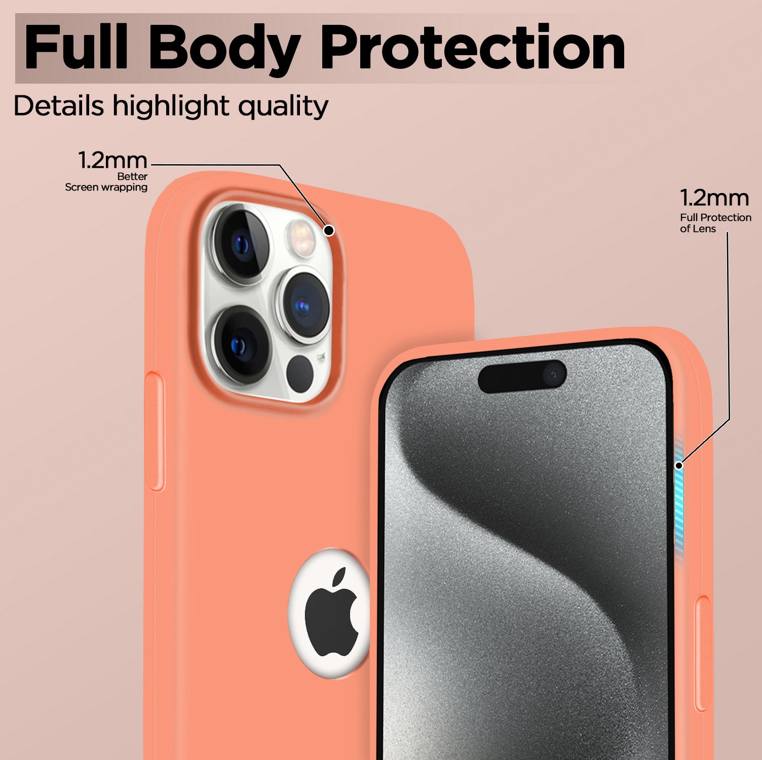 iPhone 15 Pro Silicone Back Cover