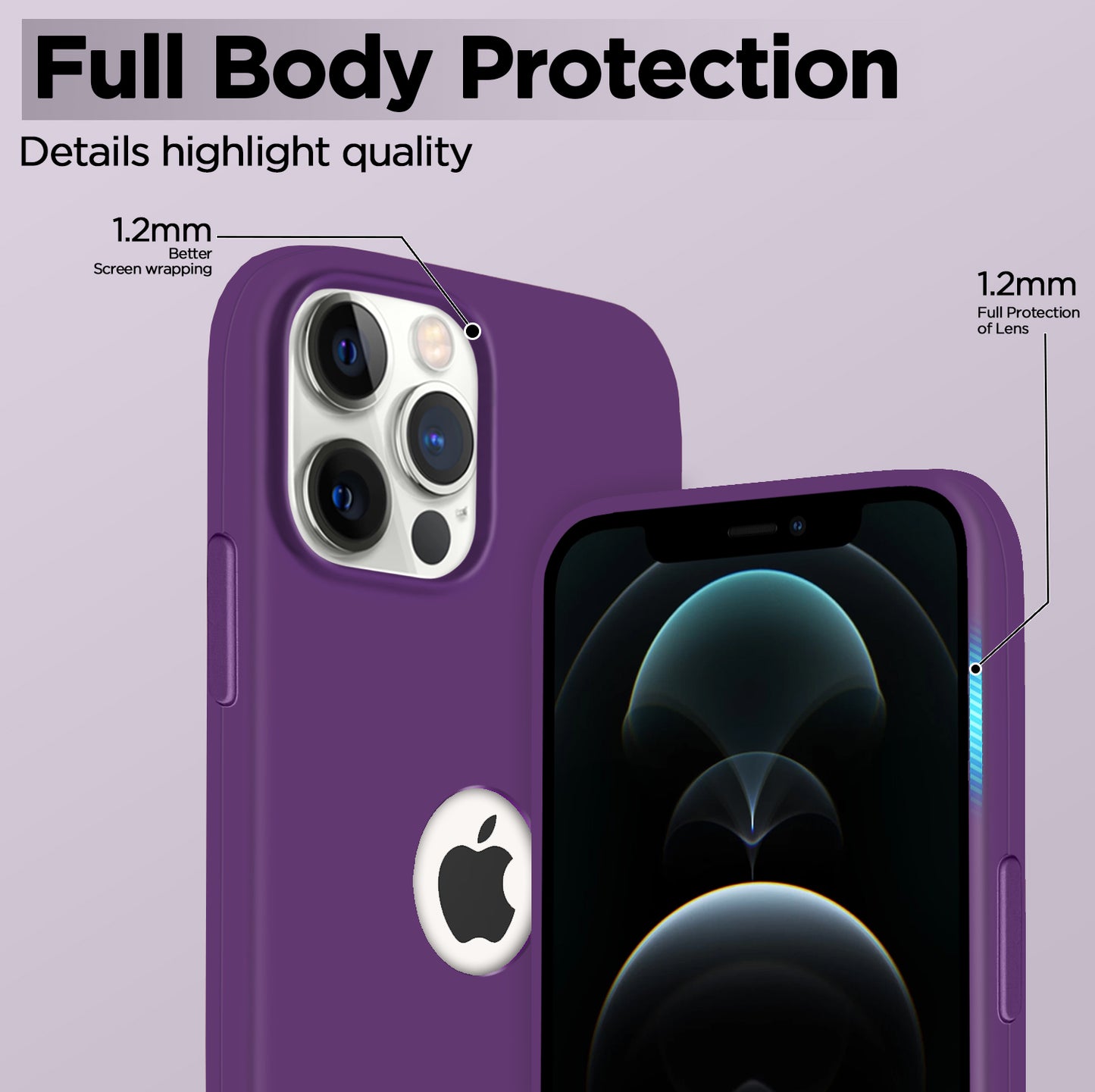 iPhone 12Pro Max silicon cover