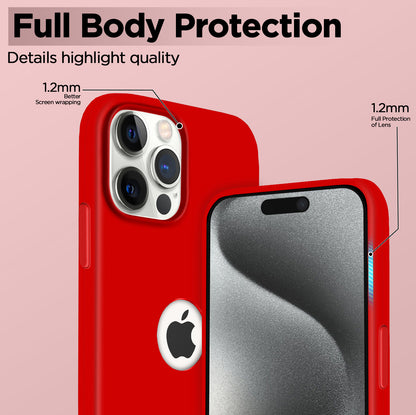 iPhone 15 Pro Max Silicone Back Cover