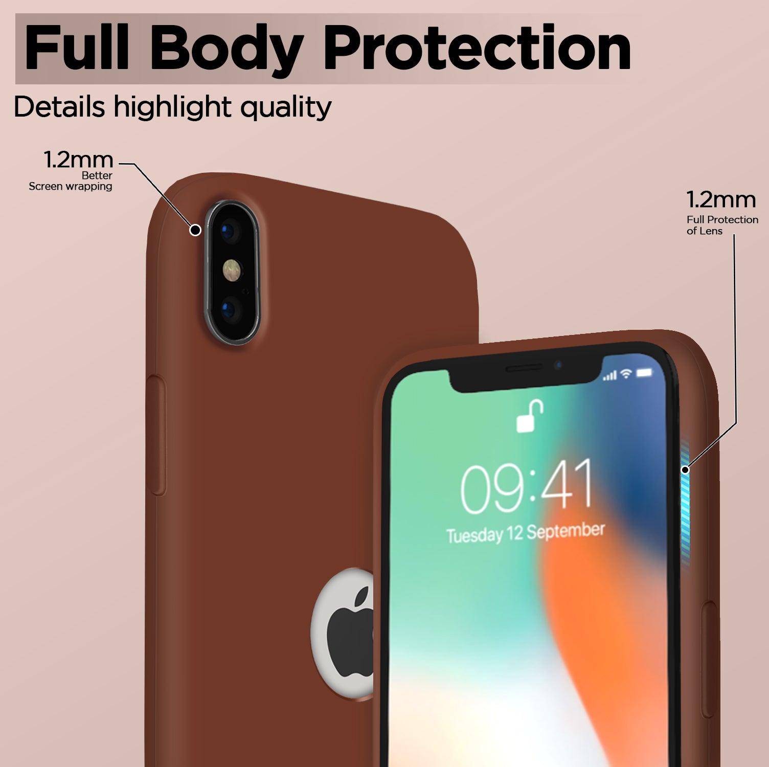 iPhone XS Max silicon cover