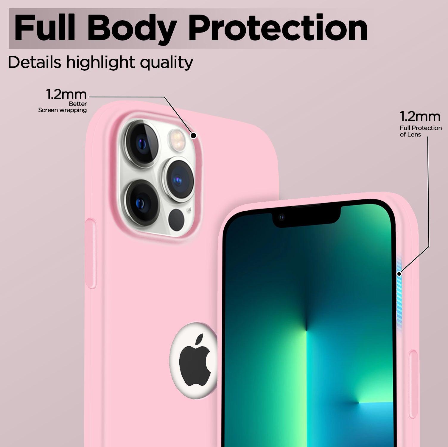 iPhone 13pro silicon cover