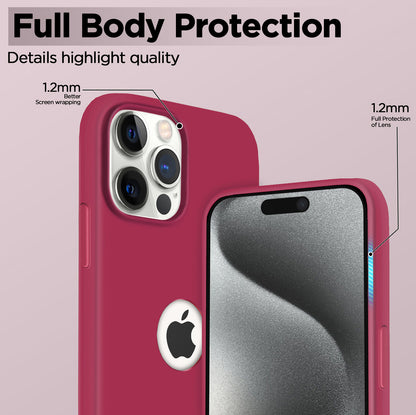 iPhone 15 Pro Max Silicone Back Cover