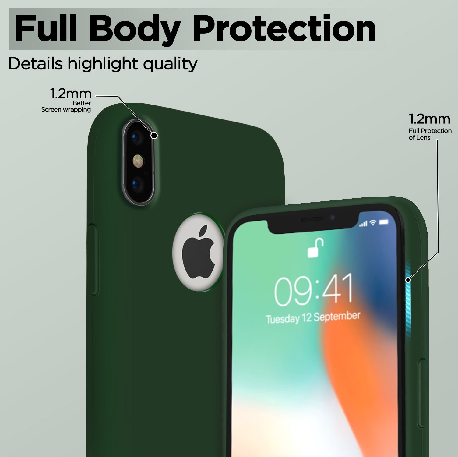 iPhone XS Max silicon cover