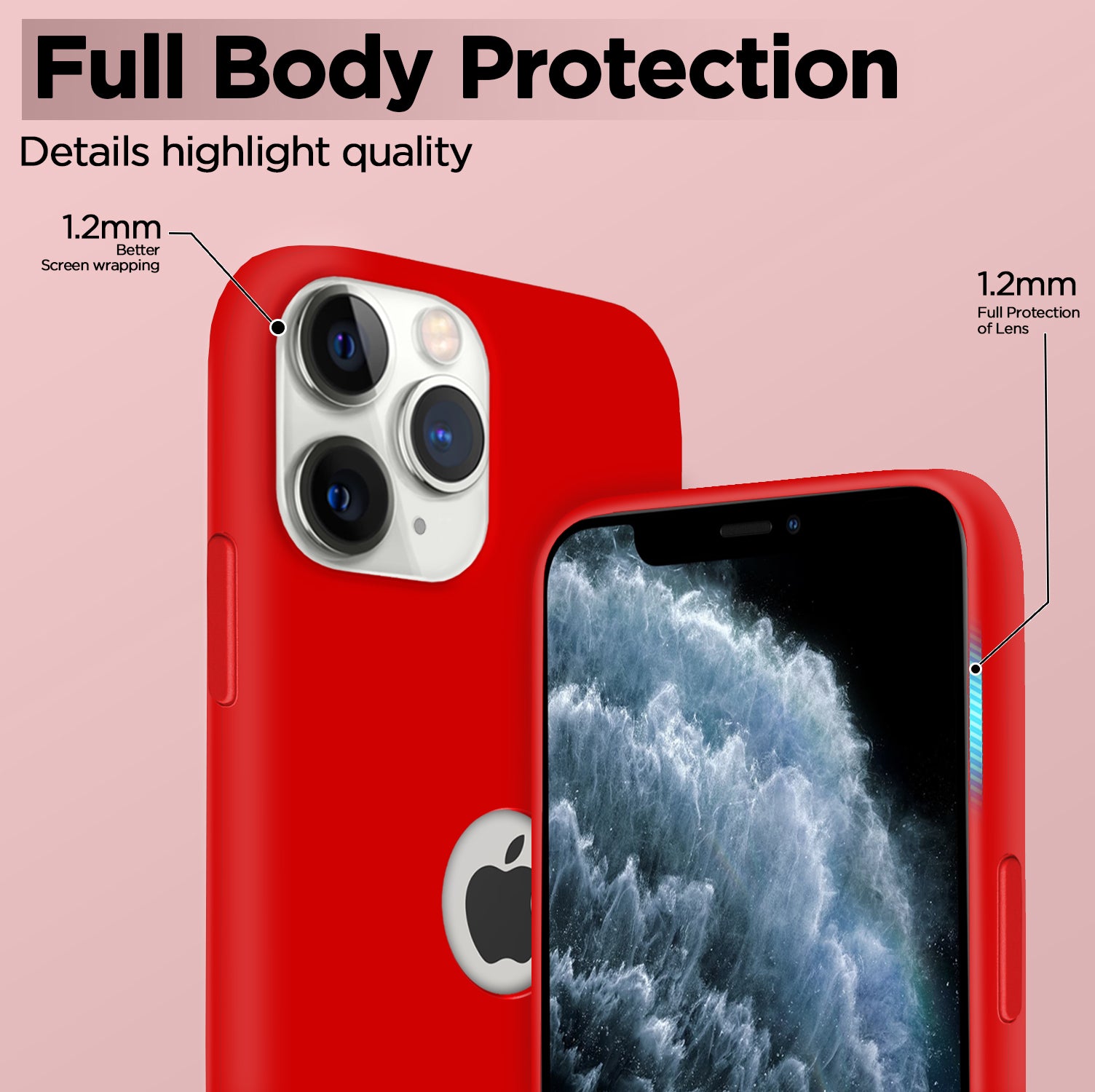 iPhone 11pro silicon cover