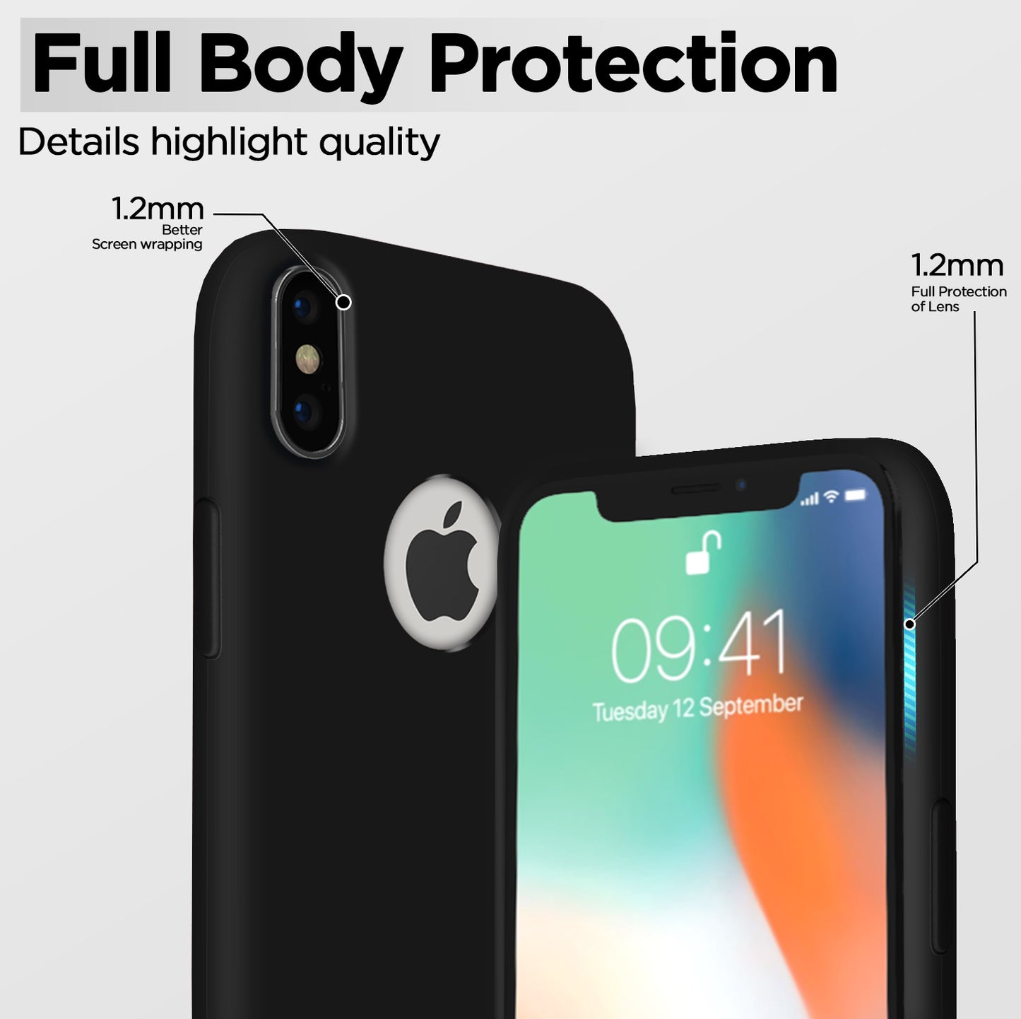 iPhone XS Max silicon cover