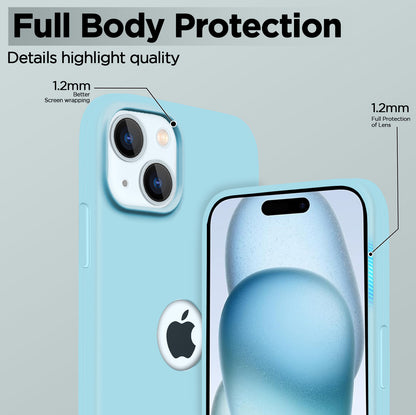 iPhone 15 Plus Silicone Back Cover