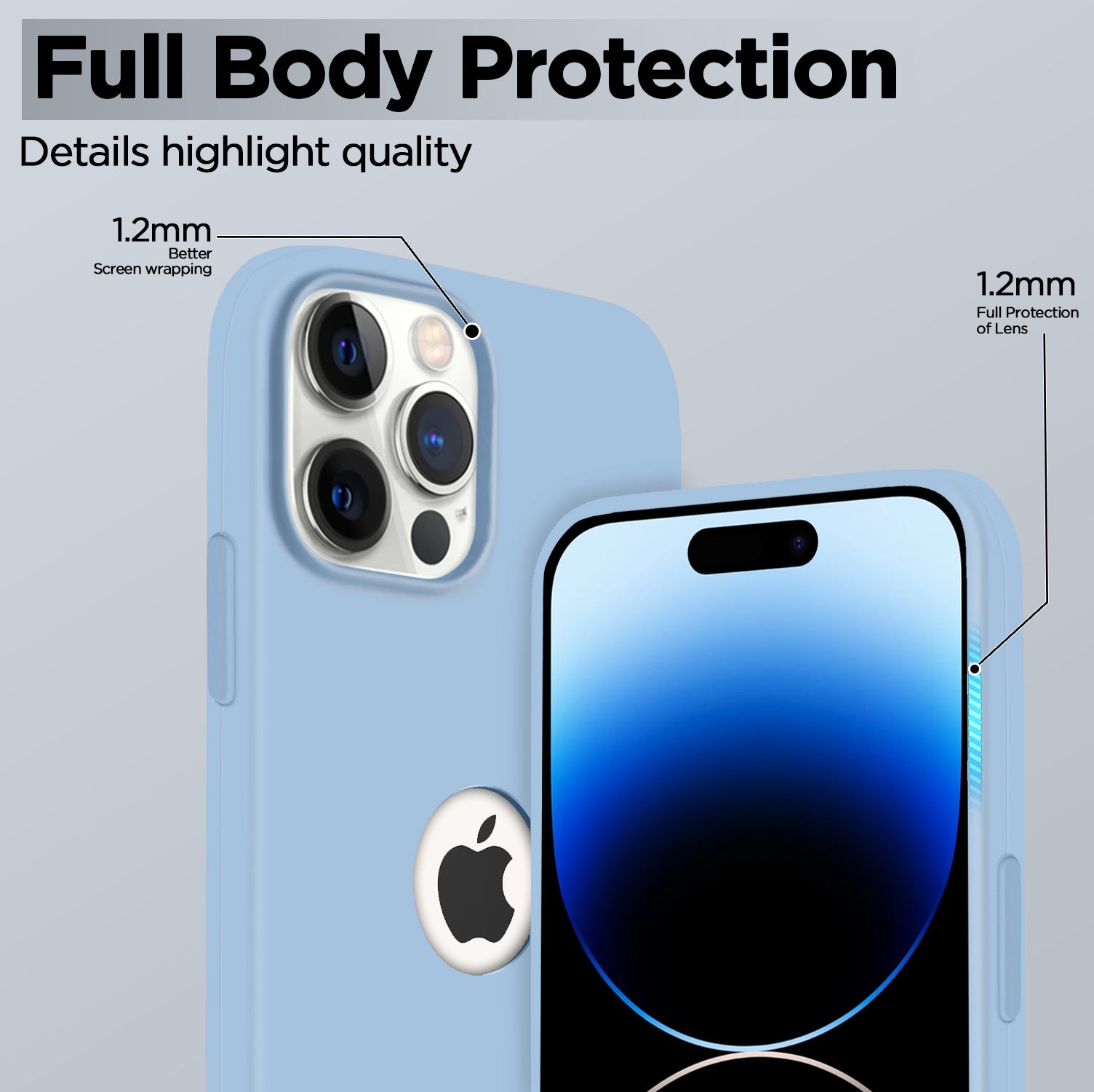 iPhone 14pro silicon cover