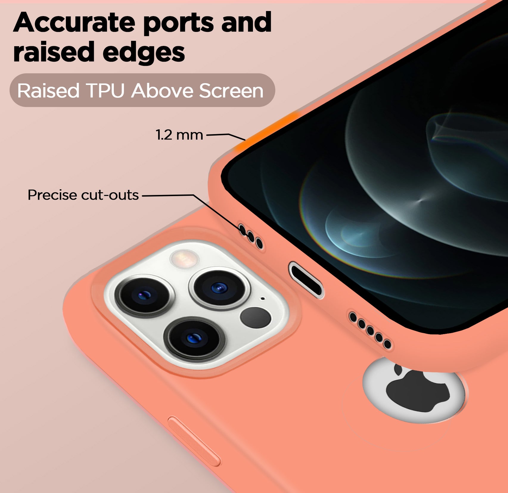 iPhone 12pro silicon cover