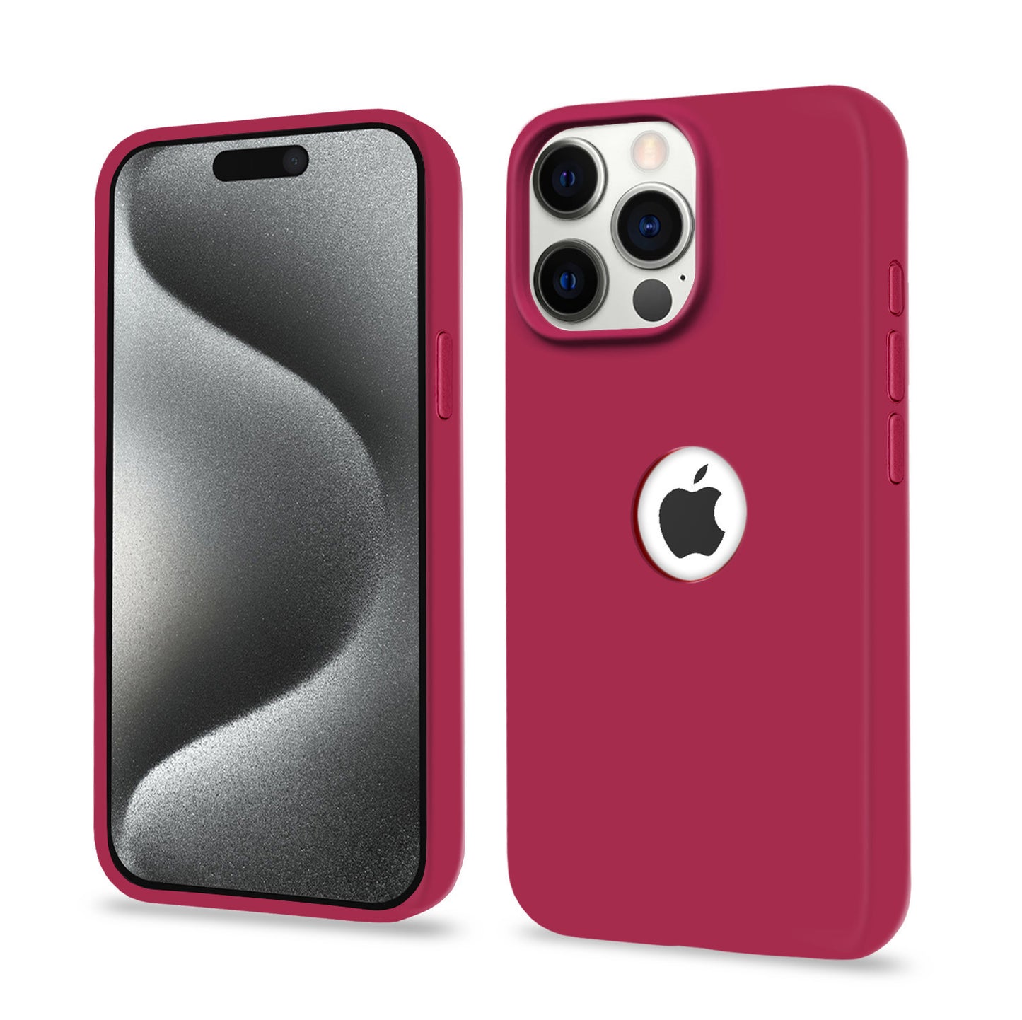 iPhone 15 Pro Max Silicone Back Cover