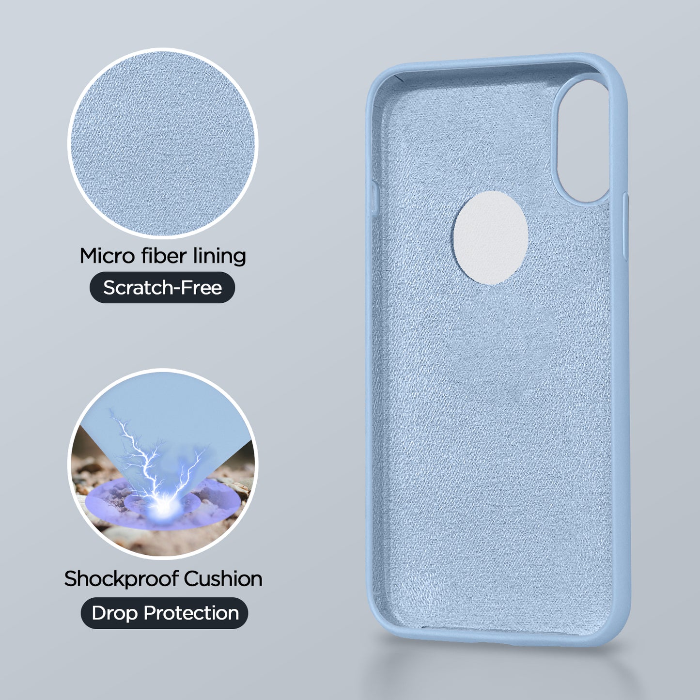 iPhone xr silicon cover