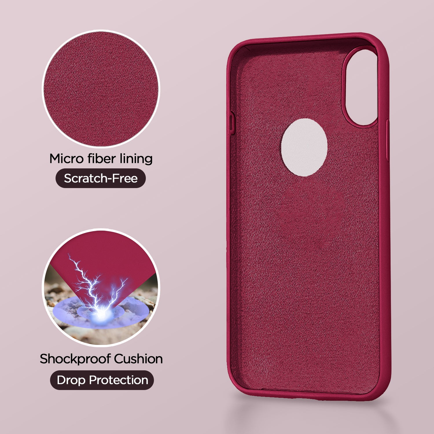 iPhone xr silicon cover