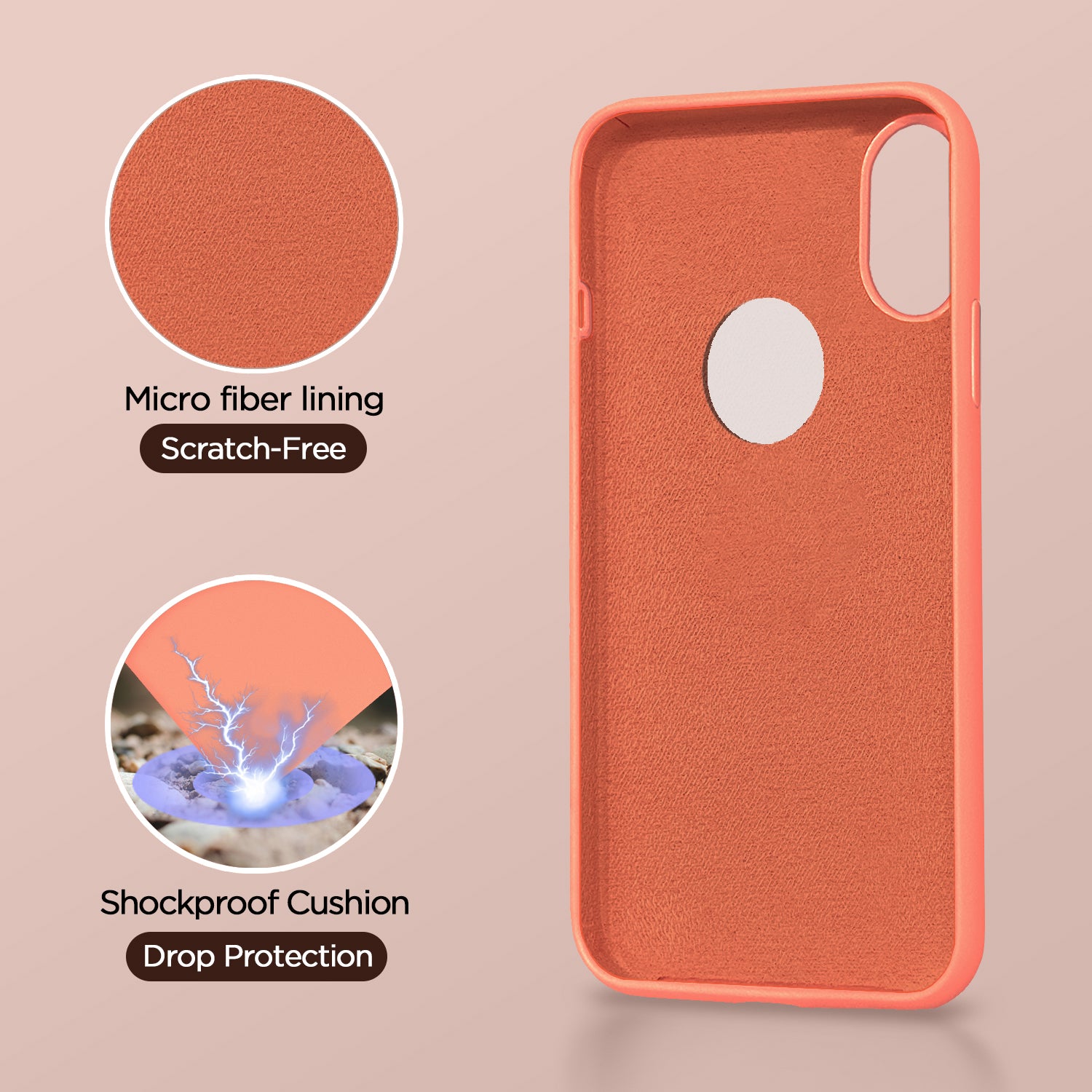 iPhone xr silicon cover