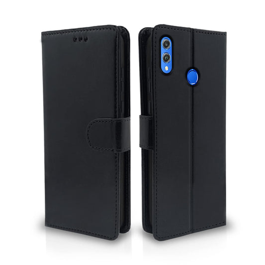 Pikkme Honor 8X Vintage Flip Cover | Black